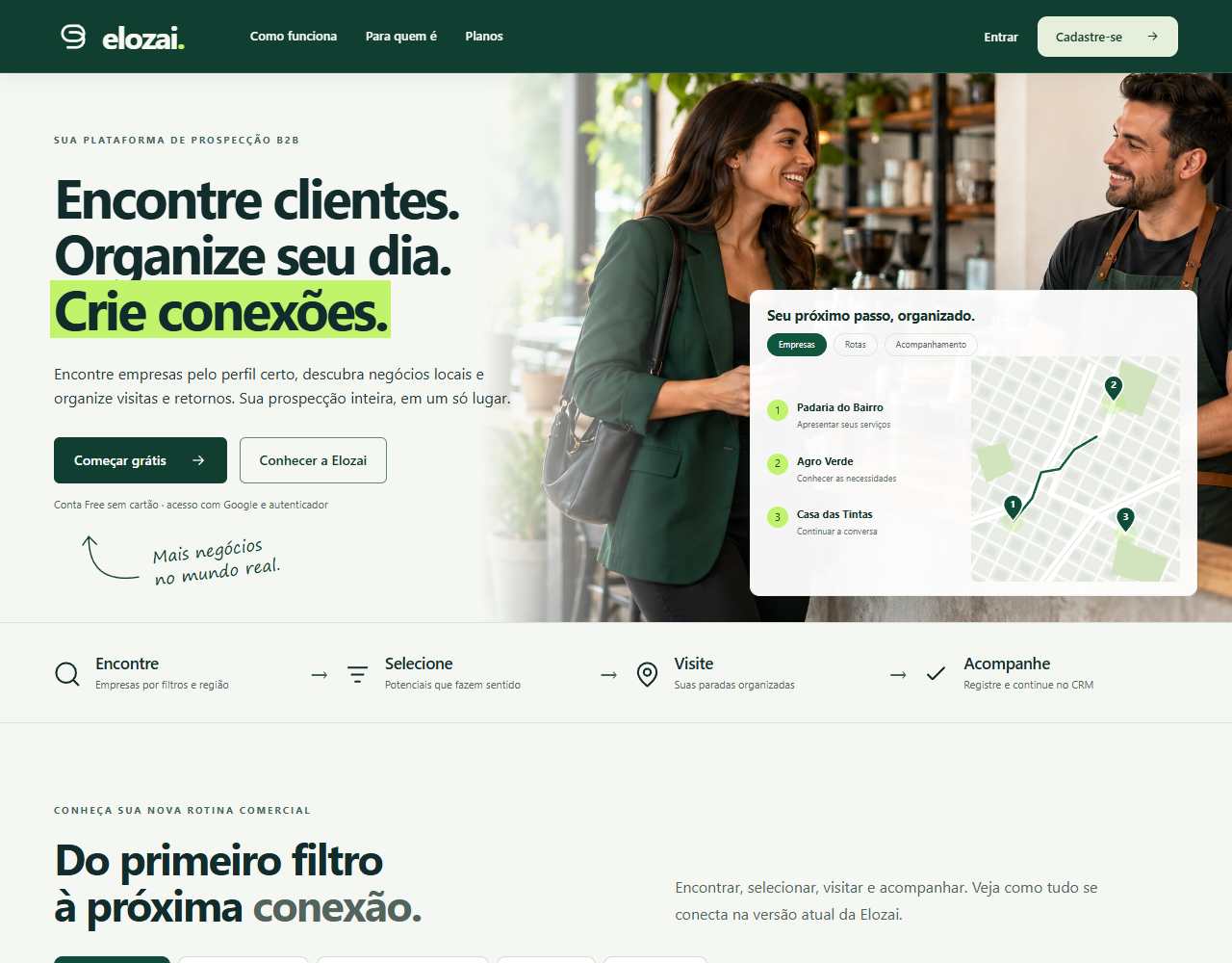 Página real de elozai.site